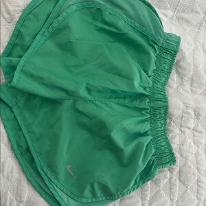 Nike Green Athletic Shorts